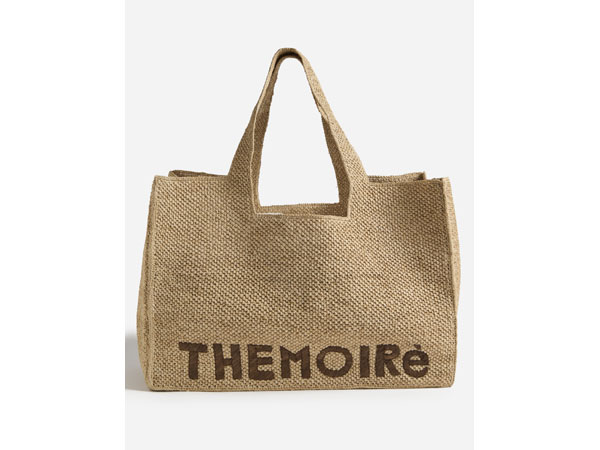 Themoire Morea Rafia Natural borsa Estate 2025