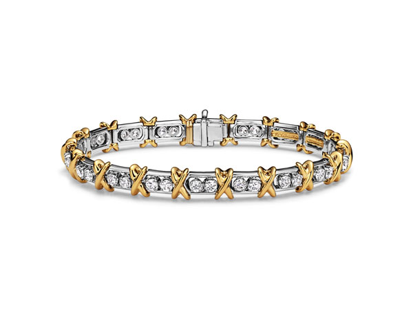 Tiffany Co bracciale Sixteen Stone by Tiffany Gioielli Natale 2025