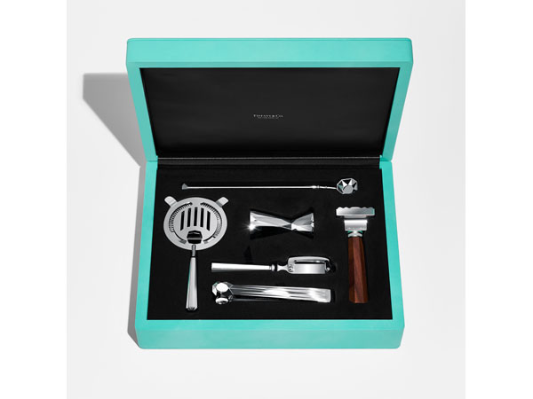 Tiffany and Co set articoli bar Tiffany Facets Bazaar Natale 2025