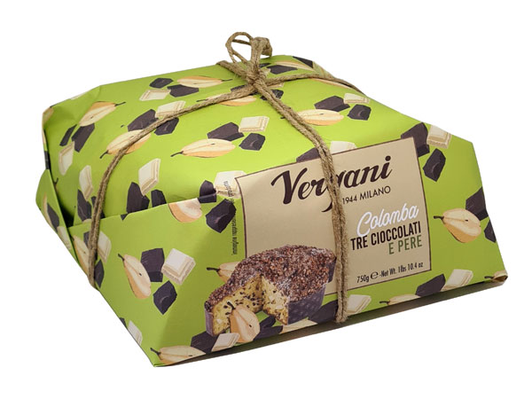 Vergani Colomba Pera e Tre cioccolati Dolci per Pasqua 2025