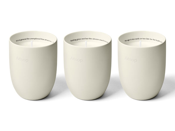 Aesop Aromatique Candle Group San Valentino 2026