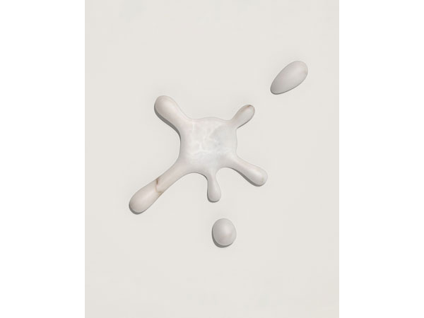Franck Genser applique Splash Cloud Dancer Pantone 2026