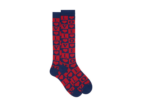 Gallo calza lunga cotone Love Regali San Valentino 2026