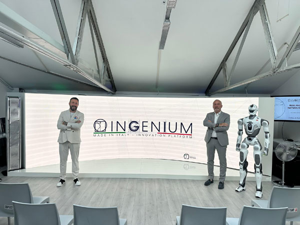 INGENIUM Press Conference 060726 Stefano Galassi e Gionata Tedeschi 600x