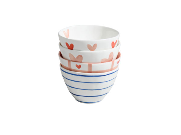 Maisons du Monde Set Ciotole Love Regali San Valentino 2026
