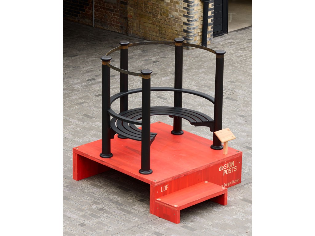 Alba Elezi. King’s Cross, King’s Cross Design District. Realizzato da Benchmark Furniture.