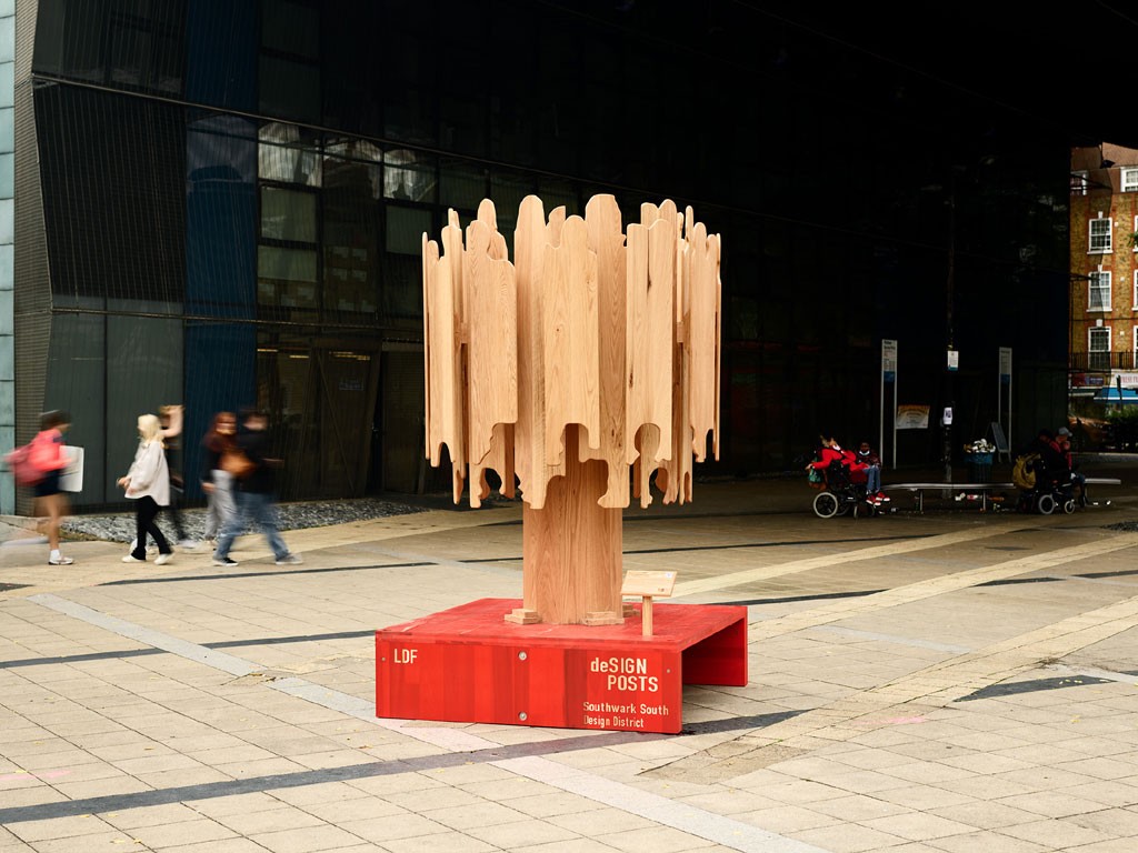 Darta Shokrzadeh. Southwark, Southwark South Design District. Realizzato da Jan Hendzel Studio. Credit Thom Atkinson.