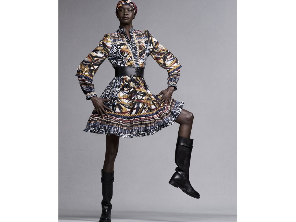 Weekend Max Mara. Signature Collection AW21. Alek Wek.