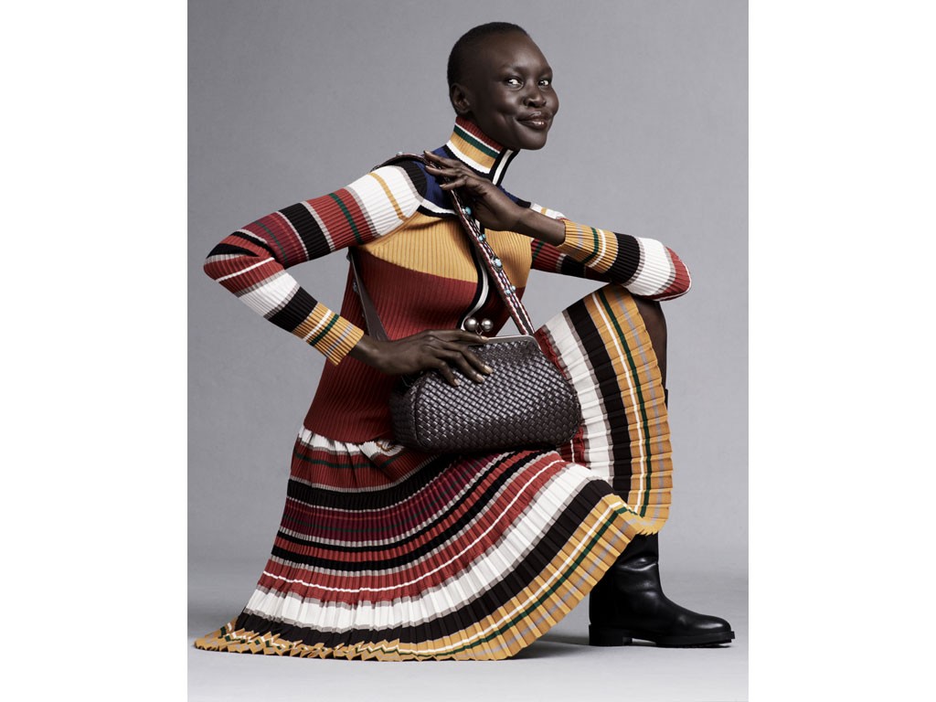 Weekend Max Mara. Signature Collection AW21. Alek Wek.