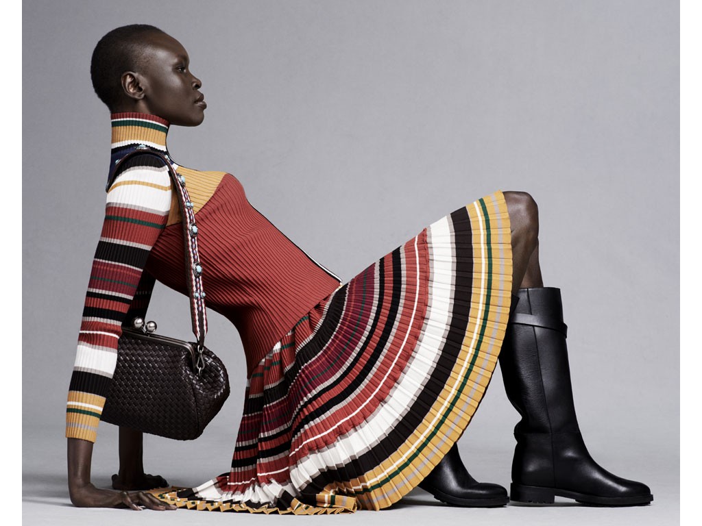 Weekend Max Mara. Signature Collection AW21. Alek Wek.