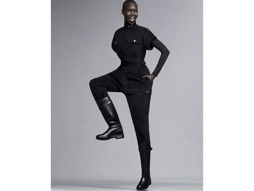 Weekend Max Mara. Signature Collection AW21. Alek Wek.