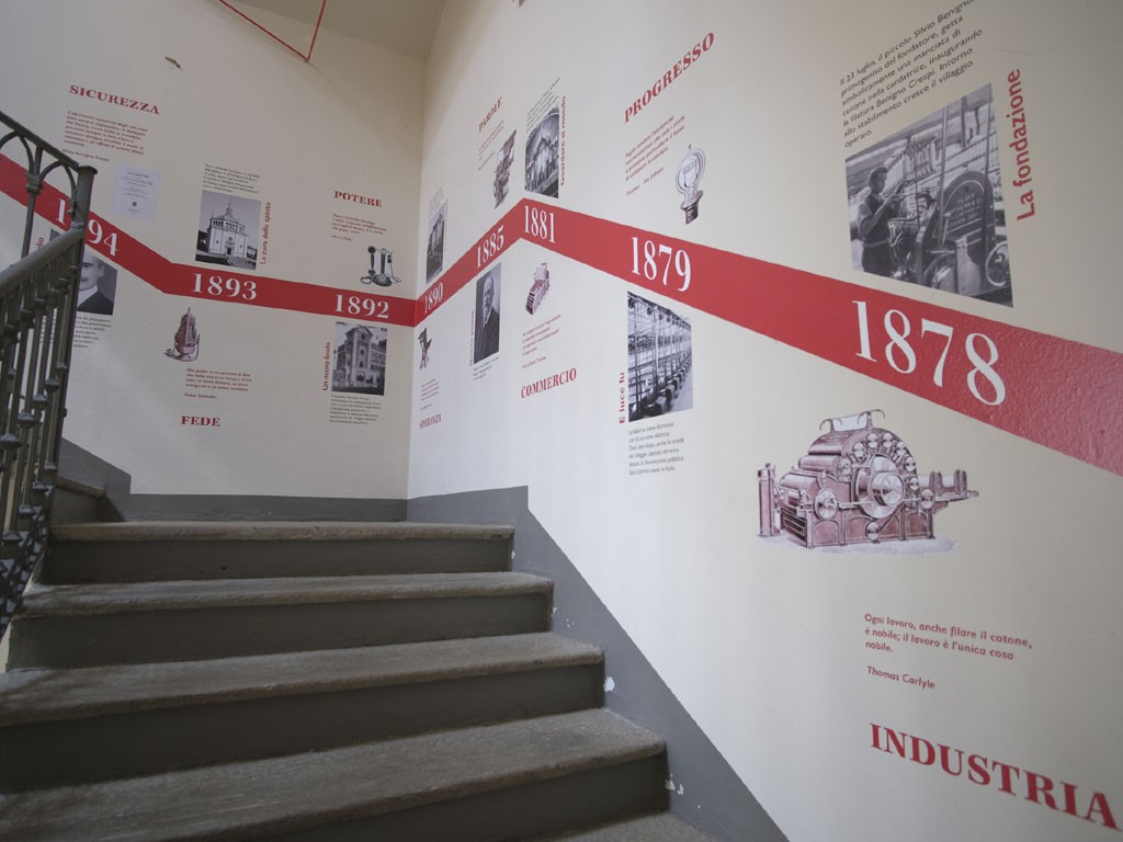 Crespi d'Adda. Unesco Visitor Centre di Crespi d'Adda. Il museo.