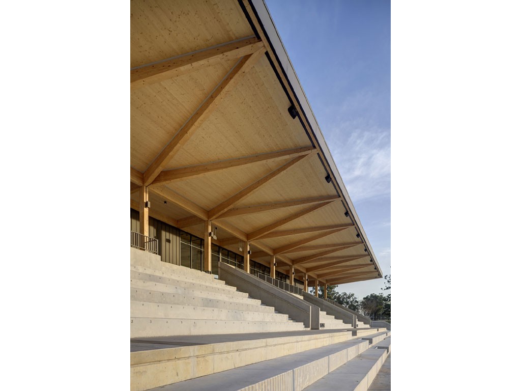 Rubner Holzbau. Eric Tweedale Stadium. Credits Brett Boardman.