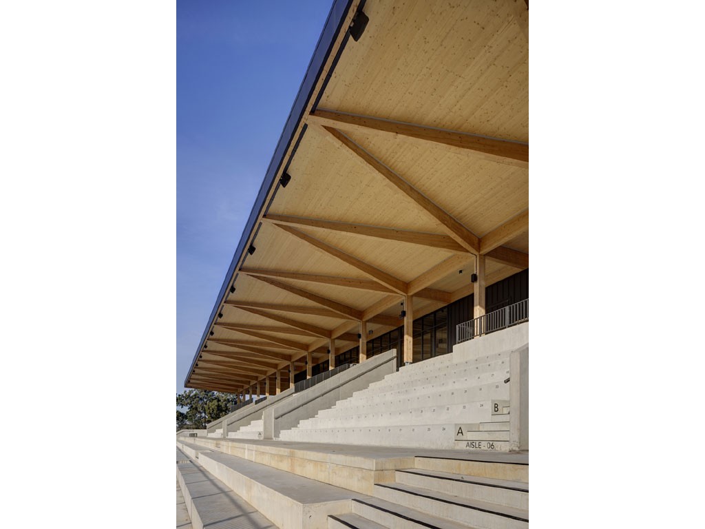 Rubner Holzbau. Eric Tweedale Stadium. Credits Brett Boardman.