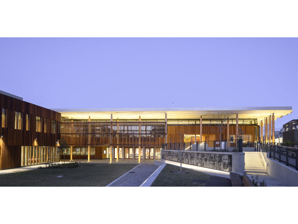 Rubner Holzbau. Marrickville Library. Credits Phil Noller.