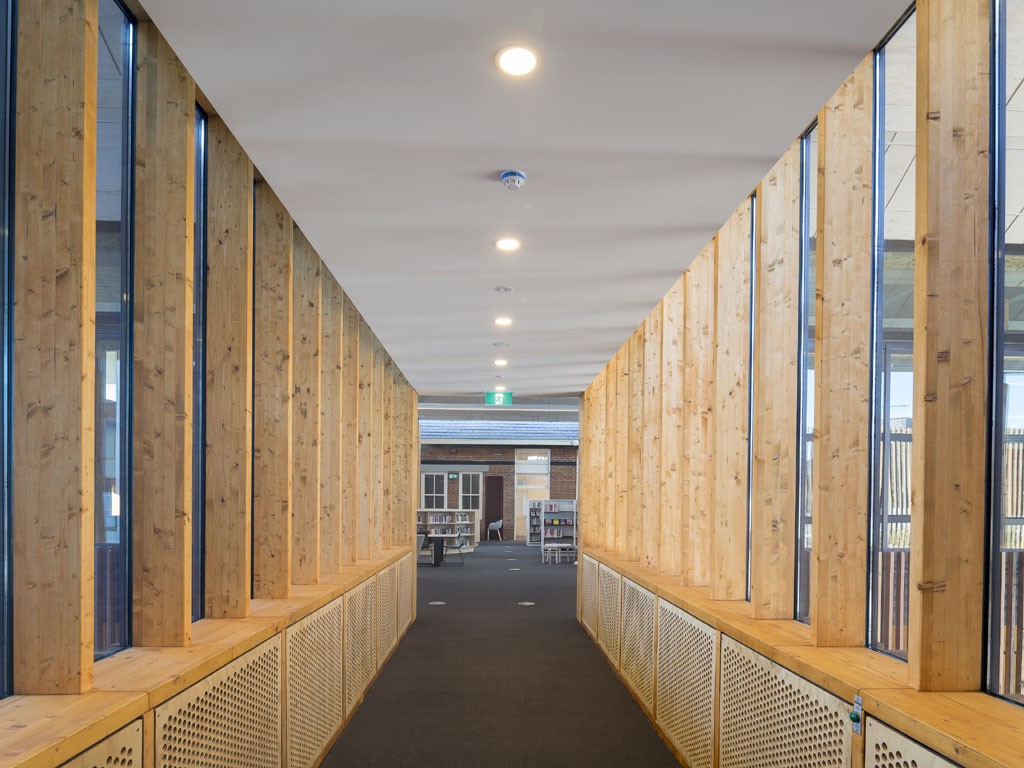 Rubner Holzbau. Marrickville Library. Credits Phil Noller.