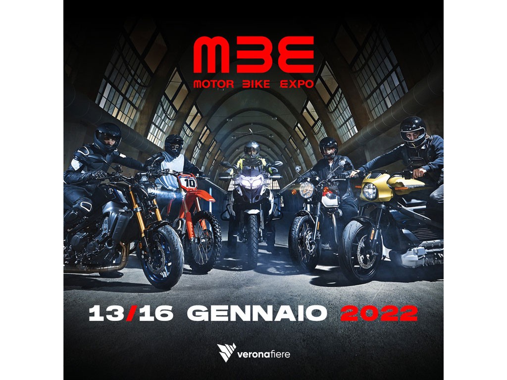 Motor Bike Expo 2022, dal 13 al 16 gennaio a Verona Fiere.