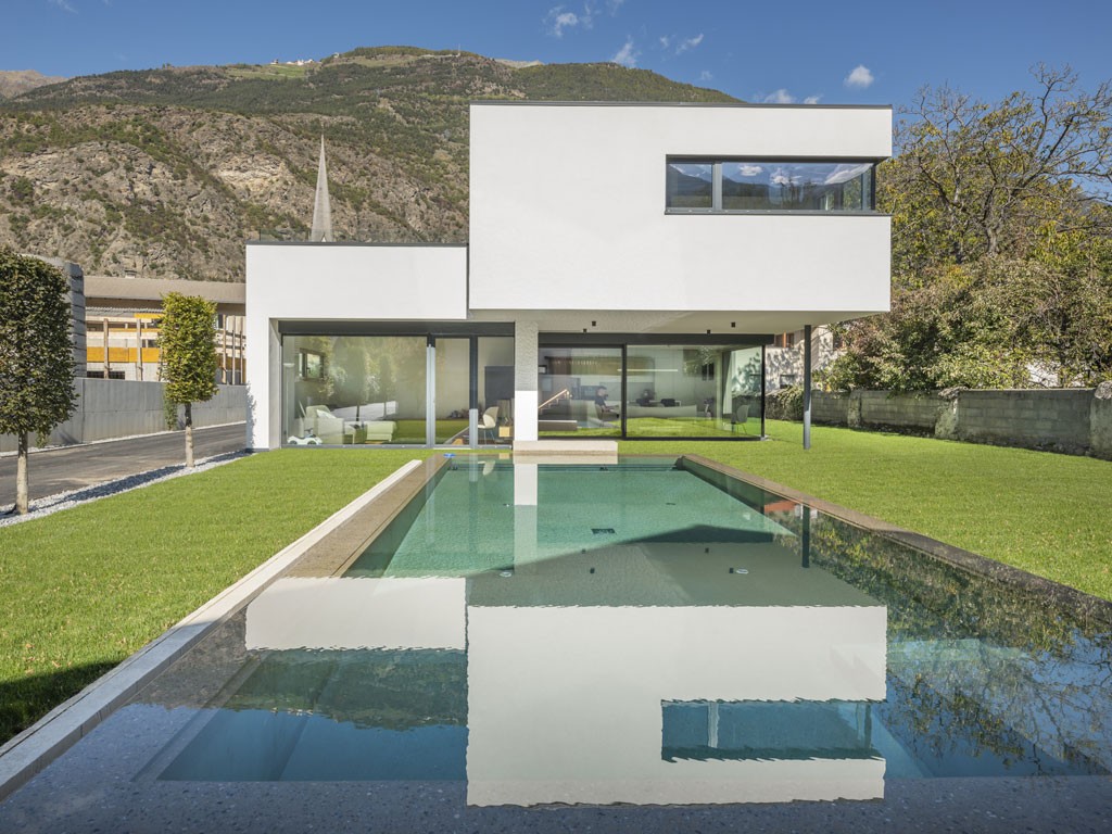 Rubner Haus. Architetto Klaus Marsoner. Photo Alberto Franceschi.