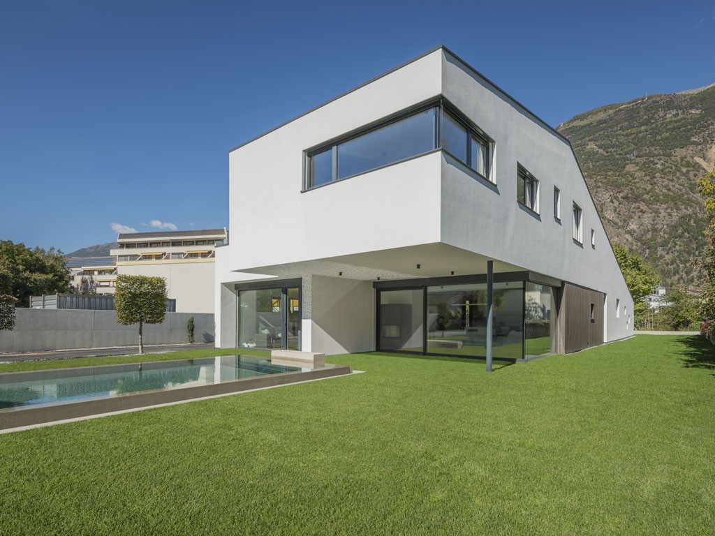 Rubner Haus. Architetto Klaus Marsoner. Photo Alberto Franceschi.