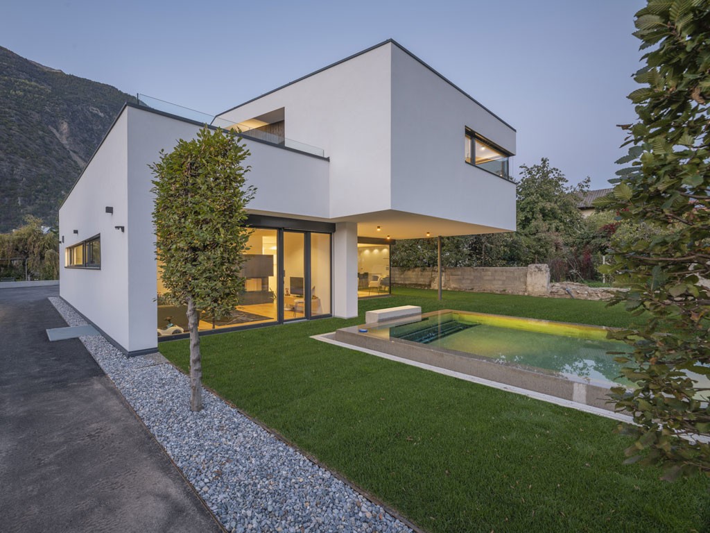 Rubner Haus. Architetto Klaus Marsoner. Photo Alberto Franceschi.
