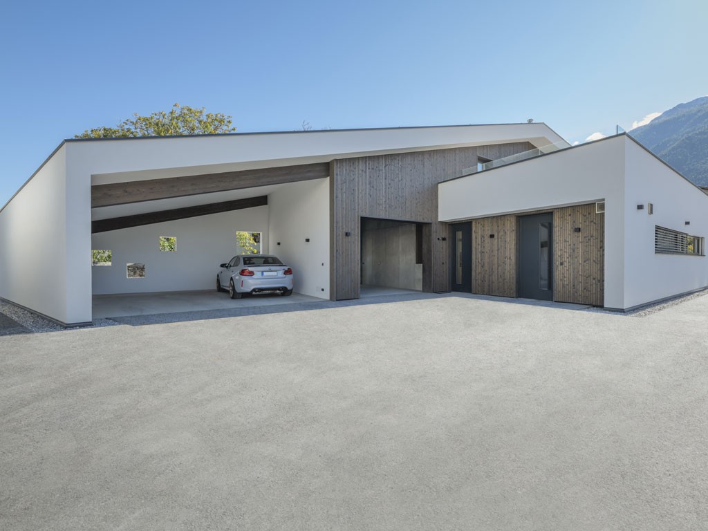 Rubner Haus. Architetto Klaus Marsoner. Photo Alberto Franceschi.