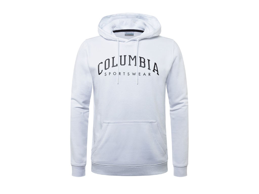 Columbia. Felpa con cappuccio CSC Basic Logo™ II. Disponibile nelle tonalità: Black, City grey, White, Deep Marine Heather, Collegiate Navy. Prezzo: euro 59,99.