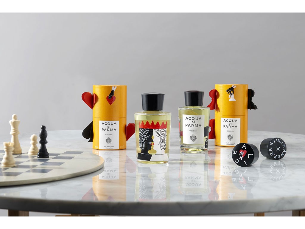Acqua di Parma. Claudia Bernardi - Play With Me. Groupage: Colonia.