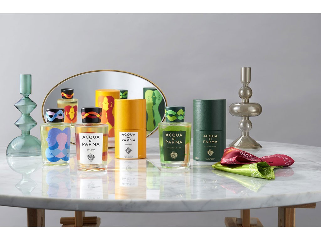 Acqua di Parma. Paolo Moscheni - Overlaps. Groupage: C.L.U.B. e Colonia.