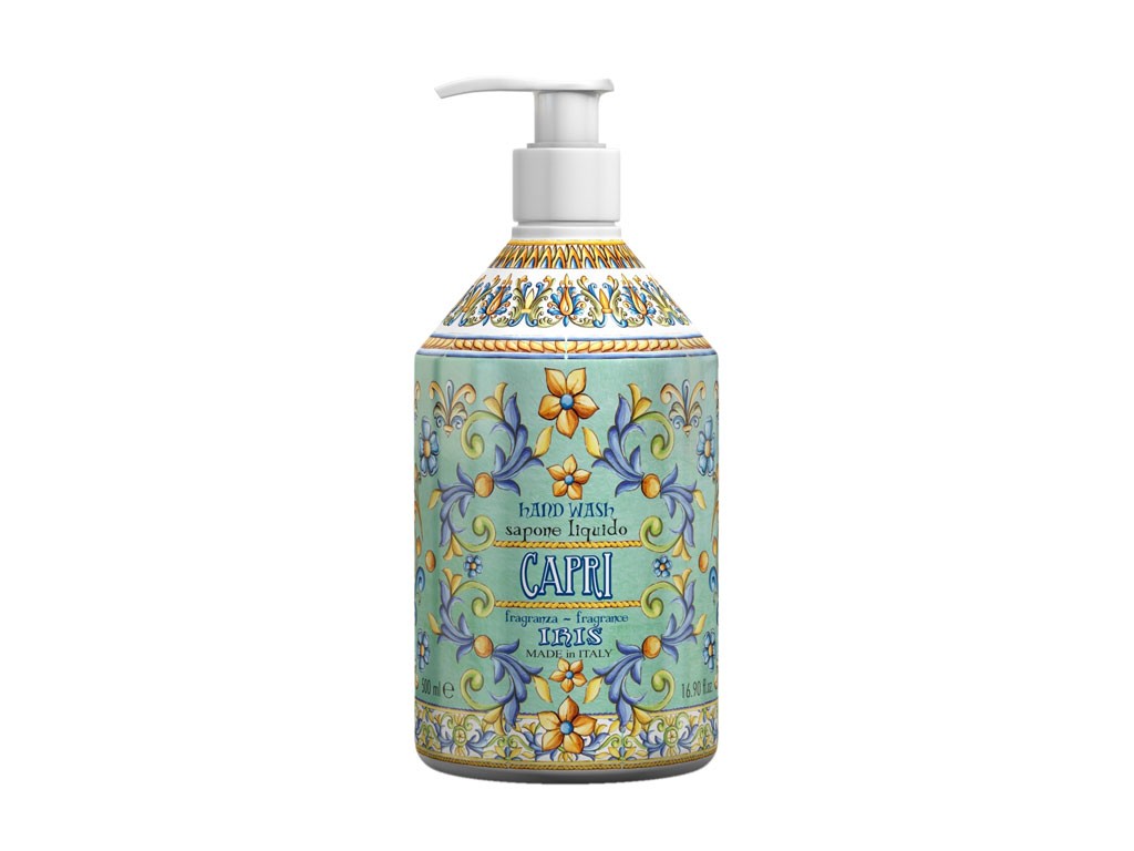Rudy Profumi. Linea Capri. Sapone liquido mani. Confezione da 500ml.