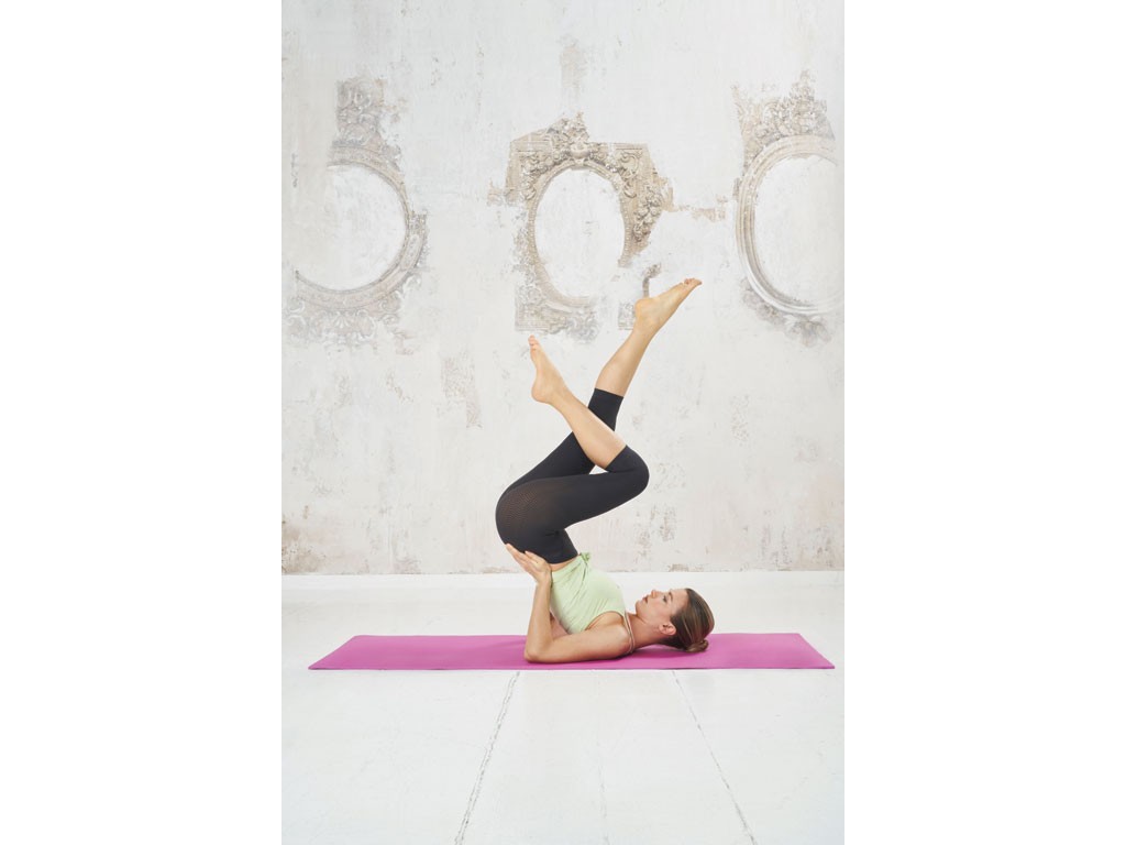 Solidea. Silver Wave. Legging tridimensionale ioni d'argento. Primavera-Estate 2022.
