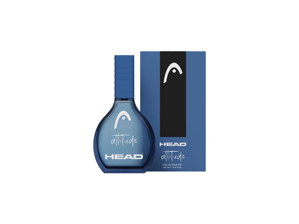 Head Fragrances. Attitude. Fresca fragranza marina per uomo. Piramide olfattiva: Note di Testa: Bergamotto, Pompelmo, Bacche Rosa, Menta, Cardamomo, Calone; Note di Cuore: mela, melone, patchouli, legno secco, legno di sandalo; Note di Base: Muschio. Confezione da 100 ml.