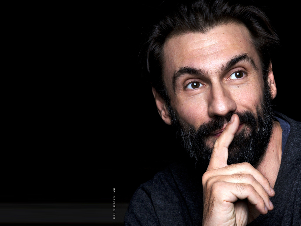 Ritratto Fabrizio Gifuni di Filippo Vinicio Milani, colore