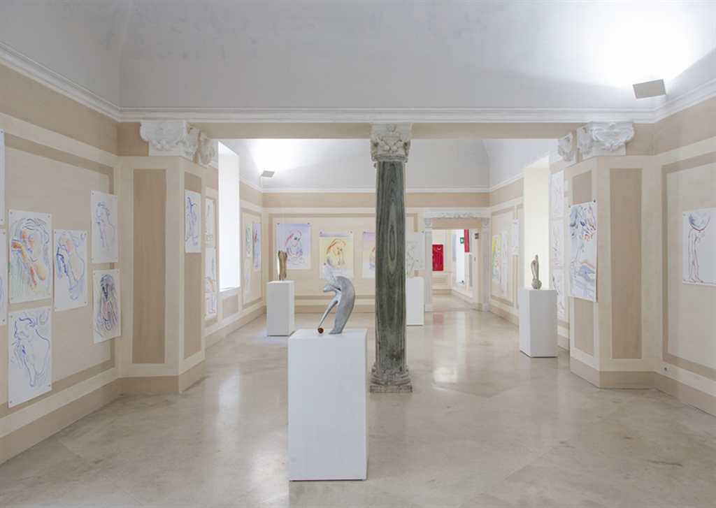 Camille Henrot Luna di latte 2016 Museo Madre Napoli