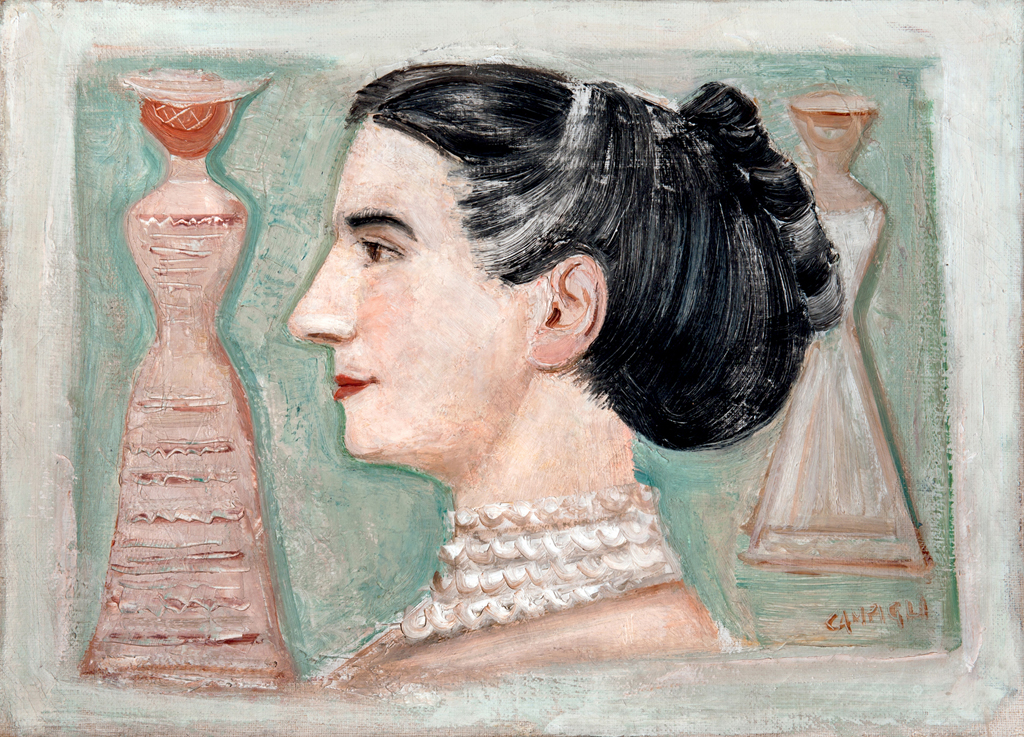 Massimo Campigli, ritratto di Germana Marucelli