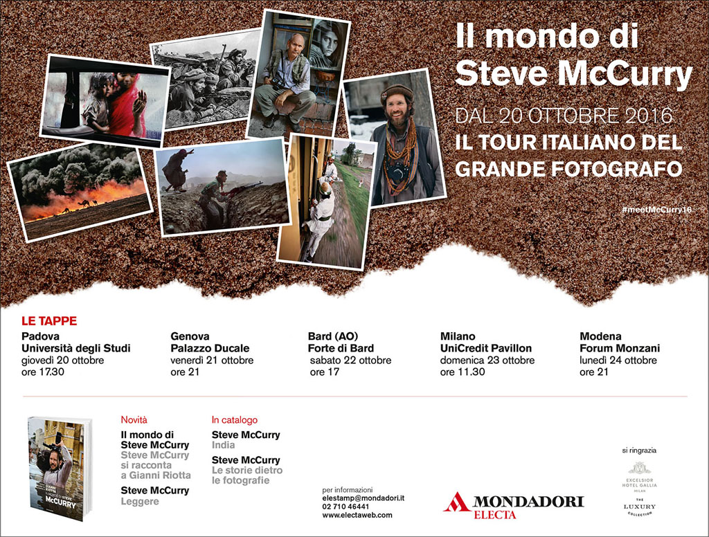 Locandina, il mondo di Steve McCurry