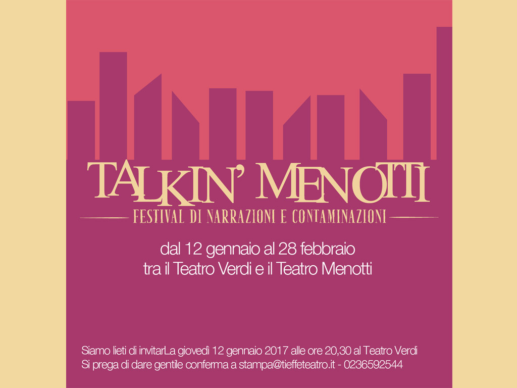 Festival Talkin’ Menotti | Prima Edizione