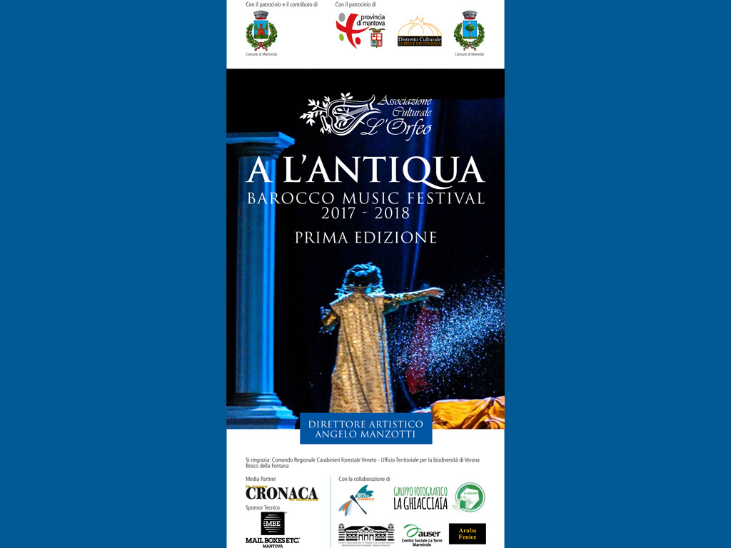A L'Antiqua - Barocca Music Festival 2017-2018