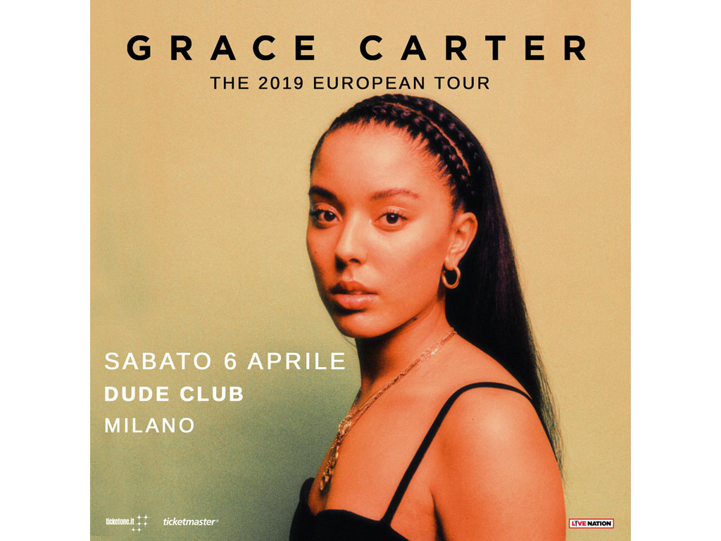 grace carter live dude club milano 2019