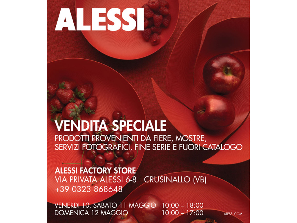 alessi vendita speciale 2019