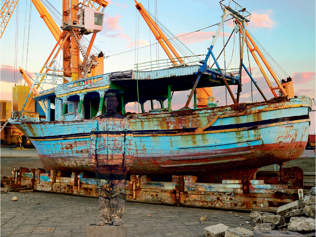 liu bolin mudec photo 2019