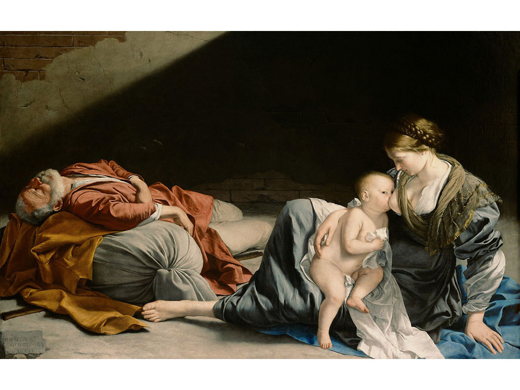 Orazio Gentileschi La fuga in Egitto e altre storie