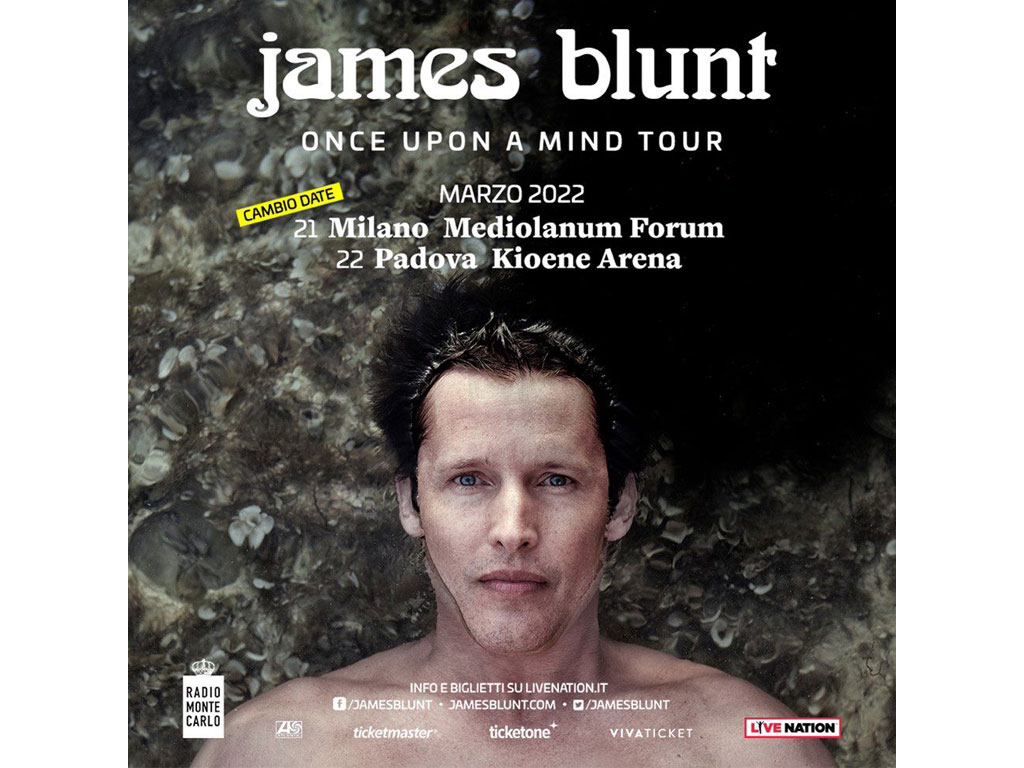 Once Upon A Mind 2022 di James Blunt