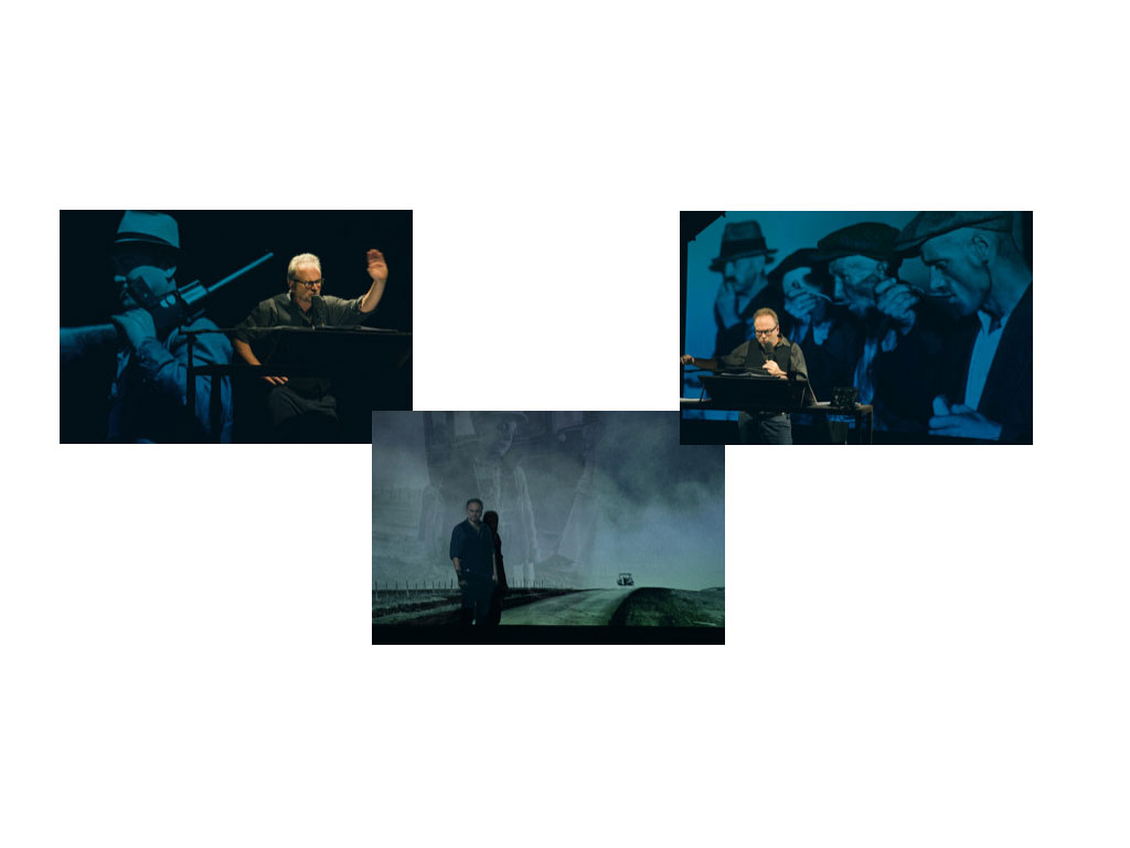 Massimo Popolizio in scena con Furore al Piccolo Teatro Strehler