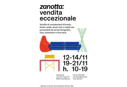 Zanotta vendita speciale Novembre 2021