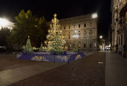 Albero di Natale Dior Parfums realizzato da Pietro Ruffo in esclusiva per la Maison