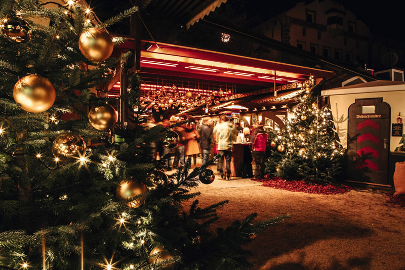 Foresta di Natale di Birra FORST 2022 a Lagundo (Bolzano)