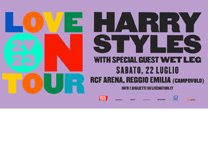 Harry Styles 22 luglio 2023 · RCF Arena Reggio Emilia Campovolo
