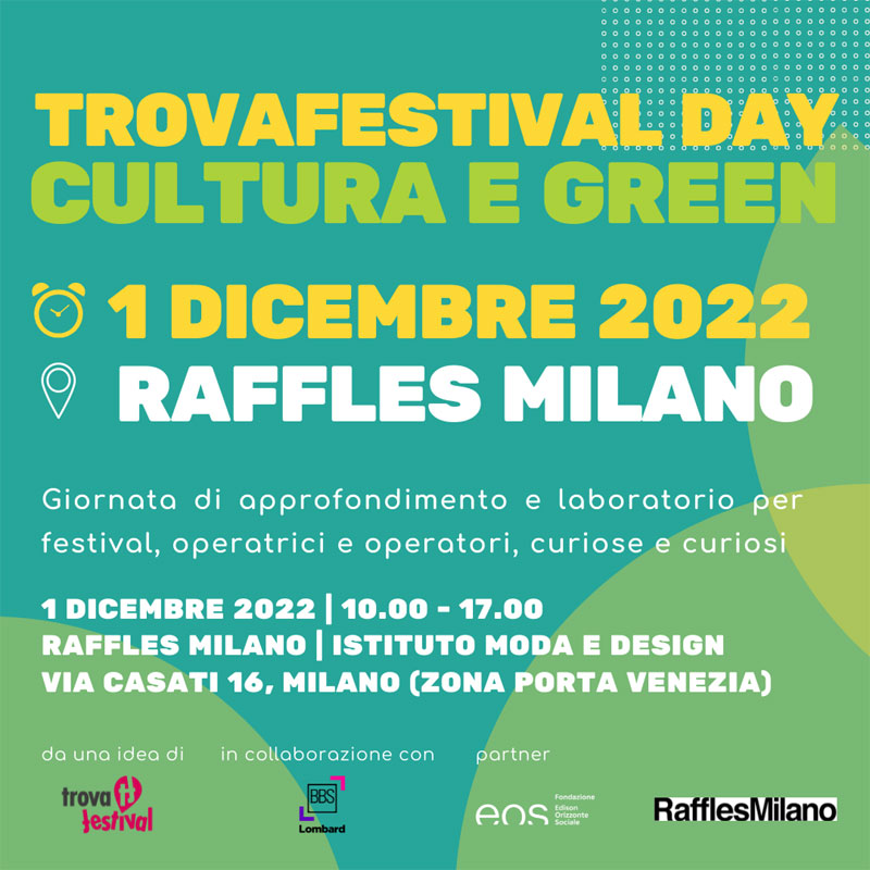 TrovaFestival Day 2022 al Raffles Milano