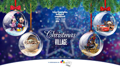Christmas Village a CityLife Shopping District a Milano