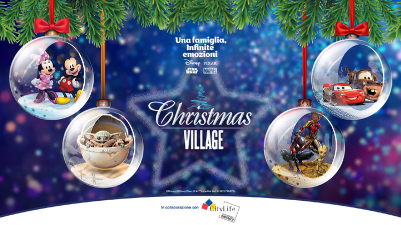 Christmas Village a CityLife Shopping District a Milano